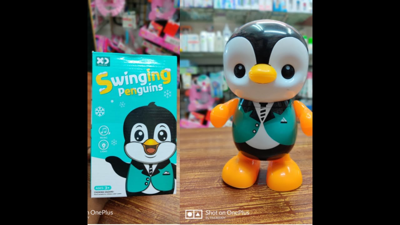 Swinging penguin dancing YouTube