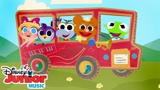 The Wheels on the Bus 🚌 | 🎼 Disney Junior Music Nursery Rhymes | Disney Junior