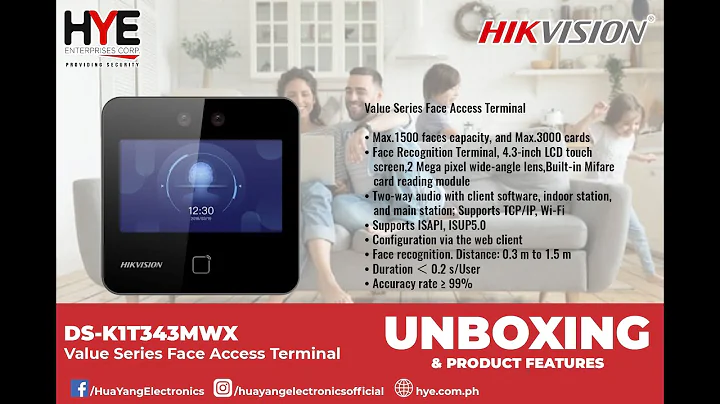 Minmoe DS-K1T343MWX Unboxing & Product Features by Sir Richmond