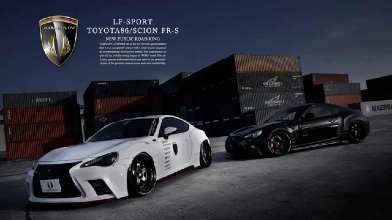 PROMOTION VIDEO AIMGAIN LF-SPORT TOYOTA86 / SCION FR-S - YouTube