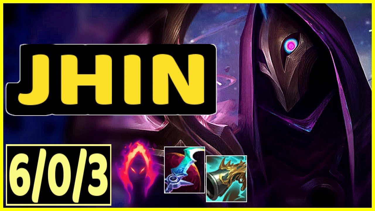 YUUKI60 (JHIN) - 6/0/3 KDA GAMEPLAY - EUW Ranked DIAMOND