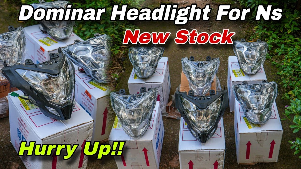 Ns Dominar Headlight PNP Connection System | Heavy Demand For This 