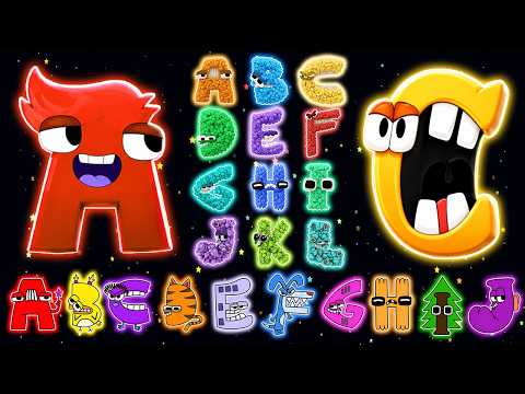 Three Fun Alphabet Worlds | Catchy ABC Song for Kids | Learn A–Z