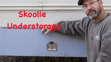 Skoolie Under Storage