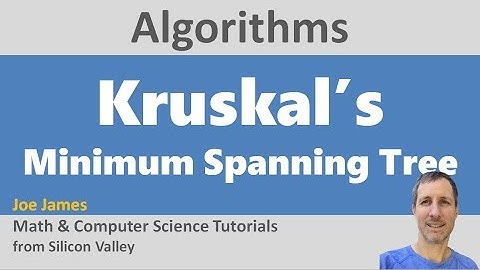 Kruskals Algorithm for Minimum Spanning Trees