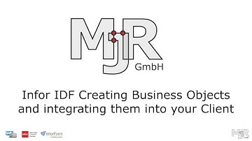 Infor IDF Creating Business Objects and integrating them into your Client (en)