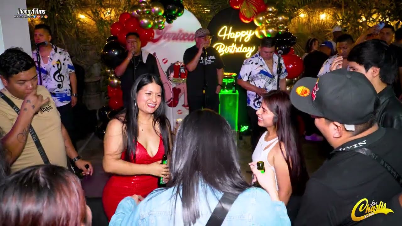 VAGABUNDO - OJITOS MENTIROSOS...LOS CHARLIS DE LA CUMBIA en 4K - FELIZ CUMPLEAÑOS YARIXA DE VITARTE