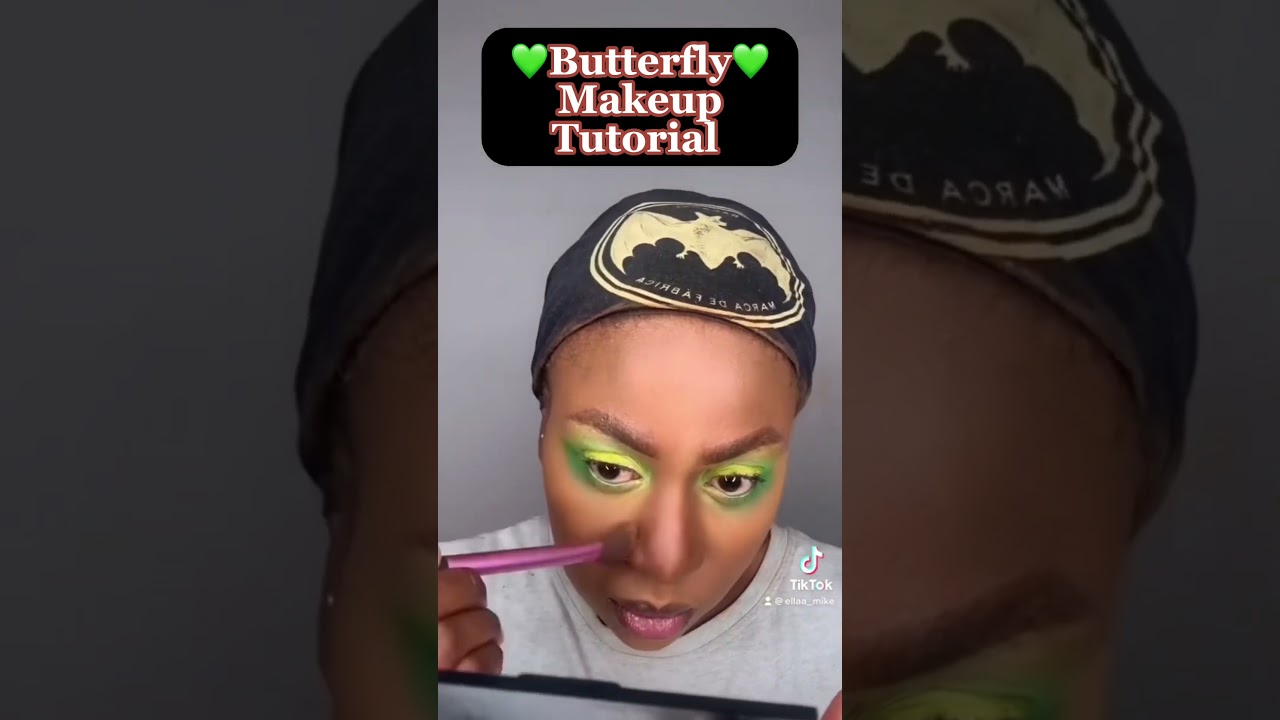 Butterfly Eye Tutorial..#shorts   #shortvideo #youtubeshorts