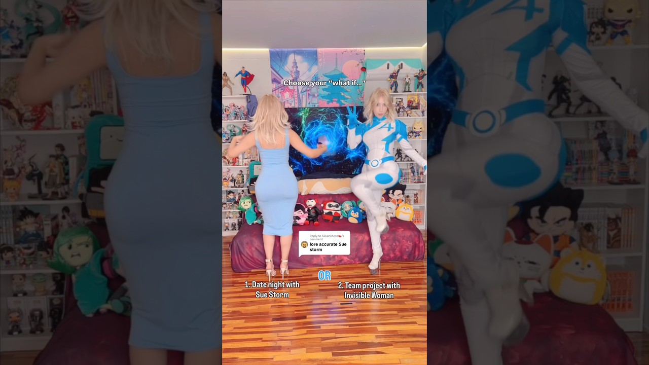 Choose your Marvel 🔥 #cosplay #cosplayer #invisiblewoman #marvelrivals #animegirl