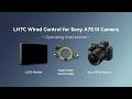 Portkeys LH7C Wired Control for Sony A7S III