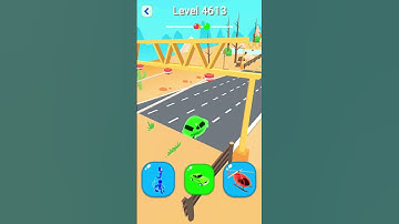 Shape shifting2 game level #4613  hyper casual game #shapeshifting  #gameplay #gaming #shortvideo...