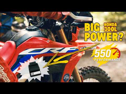 Testing 550 Performance ECU Tunes on the CRF300L & Rally | Traction eRag
