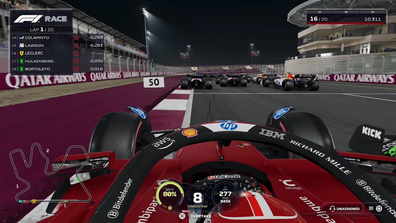 F1 25 | Lusail | Ferrari SF-25 | Leclerc