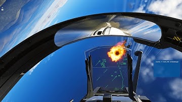 Mirage 2000C fastest dogfight against F-16C Viper - DCS WORLD