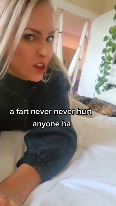 Blonde Girl Farts