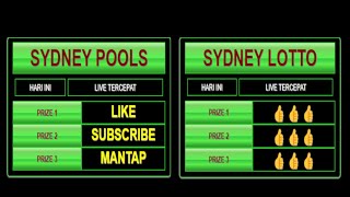 LIVE DRAW SDY - LIVE DRAW SYDNEY - LIVE SDY LOTTO - LIVE SDY POOLS