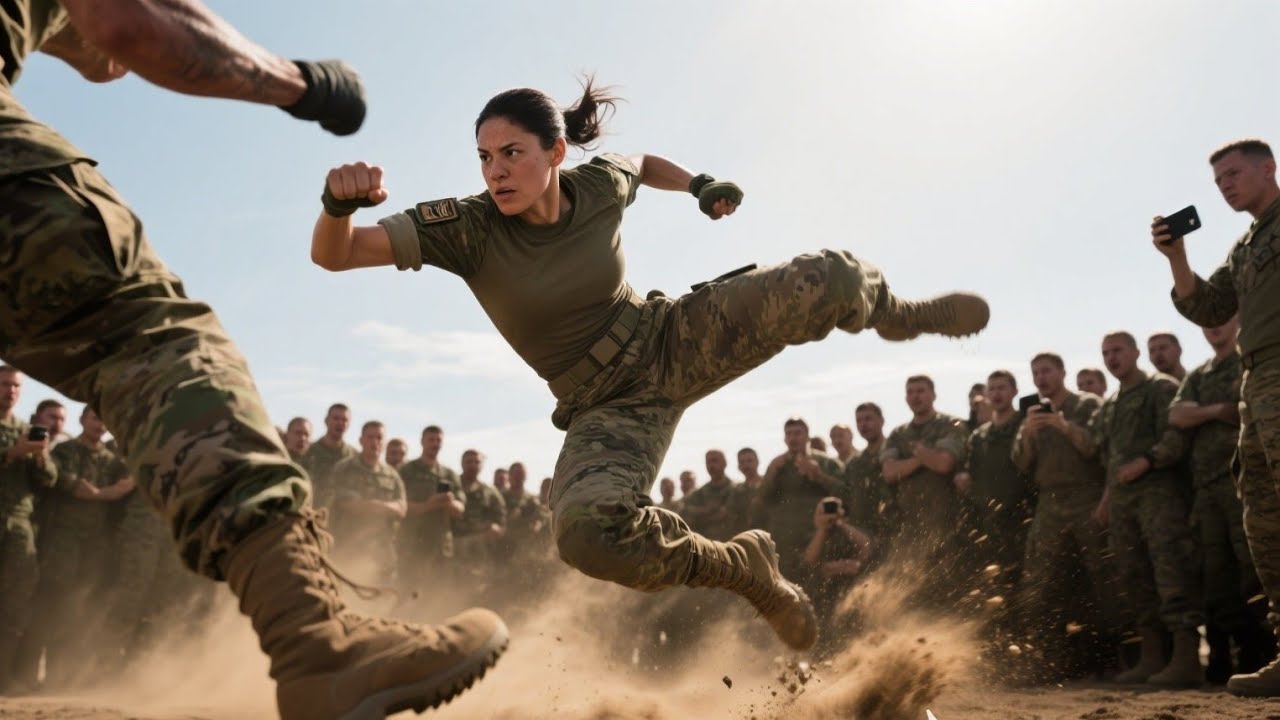 They Said She Couldnt Beat the SEAL Commander Then She Broke His Ribs in Front of a Hundred Soldiers