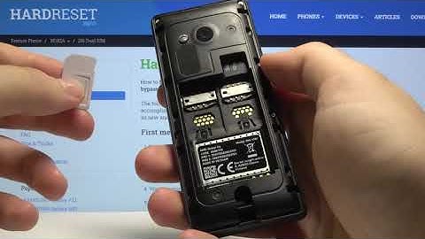 How to Insert SIM & SD Cards in NOKIA 216 – Dual SIM