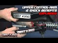 Upper Control Arms and Shock Benefits Explained