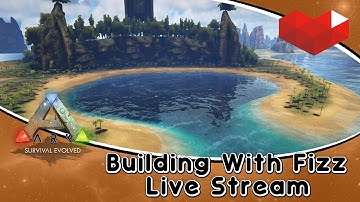 ARK: Live Step by Step Building w/ Fizz :: New Season 4 Sea Arena Build
