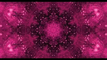 Abstract dark pink  kaleidoscope background movie.Abstract geometric motion graphic.