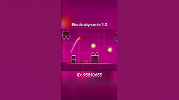 Electrodynamix 1.0 #geometrydash #gd #shorts