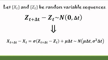 Stochastic differential equations