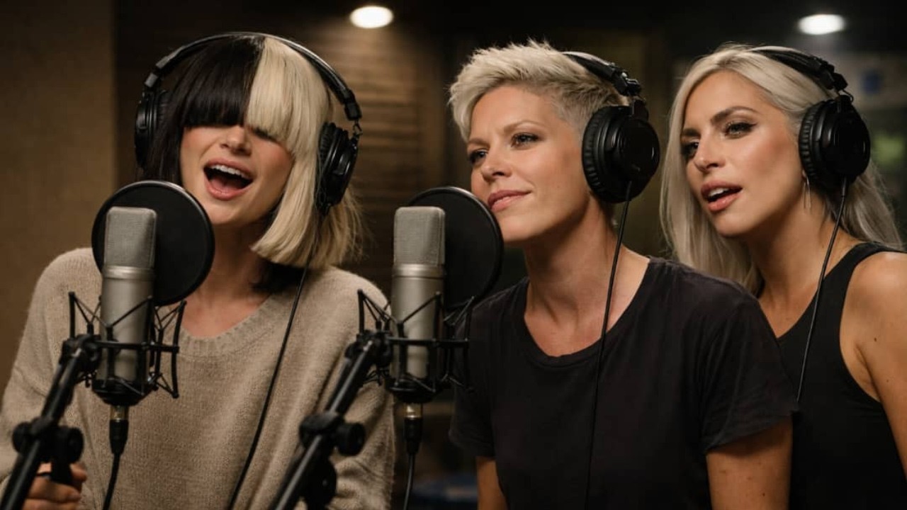 Sia ft P!nk and Lady Gaga – Mine Forever (Official AI Lyrics Video)