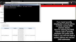 How to clear the DNS Cache from Chrome and System