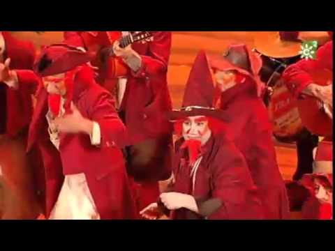 2012 Cuplé a Antonio Canales, comparsa "Los duendes coloraos" - Semifinal