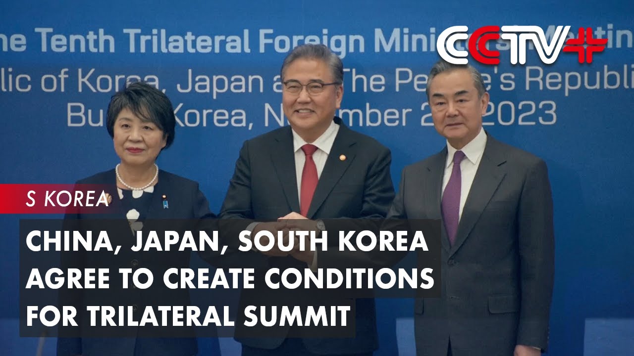 China, Japan, South Korea Agree to Create Conditions for Trilateral ...