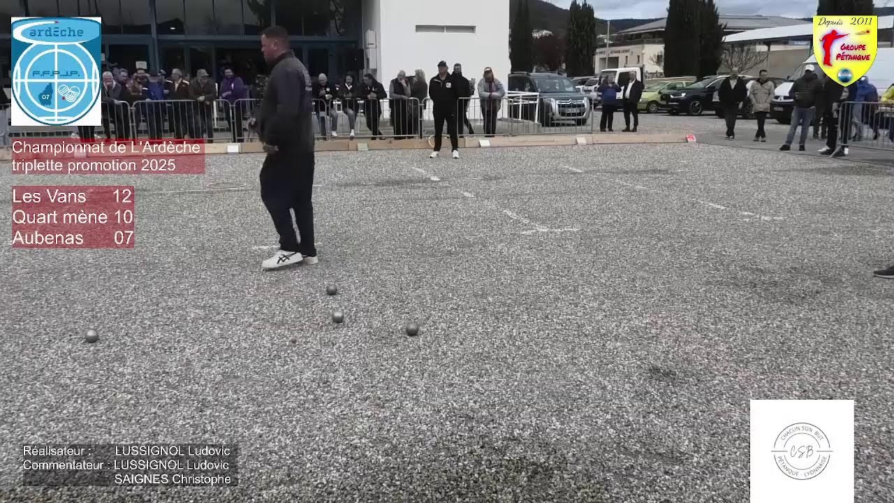 Miniature de la vidéo : Championnat de L'Ardèche triplette promotion