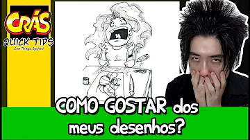 Como gostar dos seus desenhos?