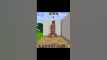 I am Build Chimney in Minecraft Bedrock 1.21 #shorts #gaming #viral