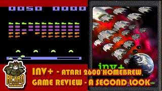 Celebrity INV+ - A Space Invaders Atari 2600 Homebrew Game Review and Gameplay Net Worth