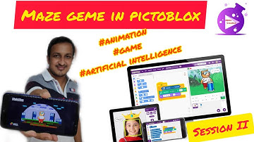 Maze Game Coding in Pictoblox #AbhisCreation7