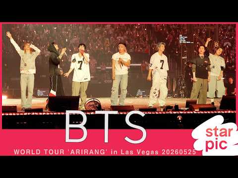 BTS WORLD TOUR 'ARIRANG' in Las Vegas 20260525