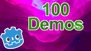 100 Official Godot 4.2 Demos Just Released!