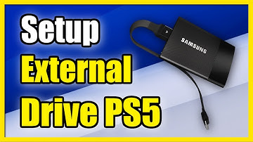 How to Setup External USB Hard Drive on PS5 (Fast Tutorial)