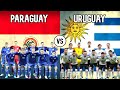 Paraguay vs Uruguay Football National Teams 2020