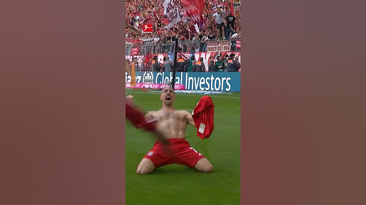 ROBEEEN... Last game 🤝 last goals!