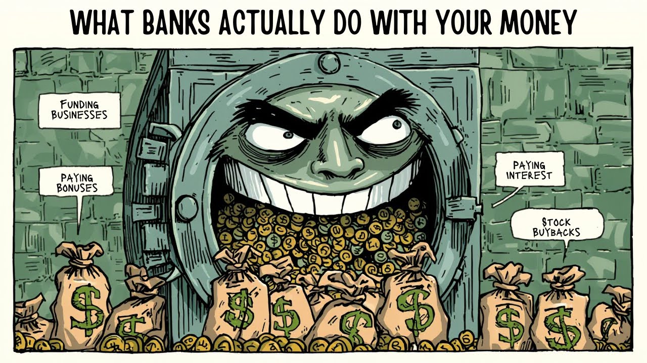 What Banks Actually Do With Your Money Explained Like You’re 5
