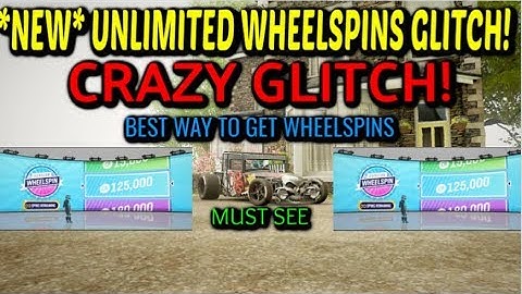 *NEW* BEST UNLIMITED WHEELSPINS GLITCH in Forza Horizon 4! (MUST SEE)