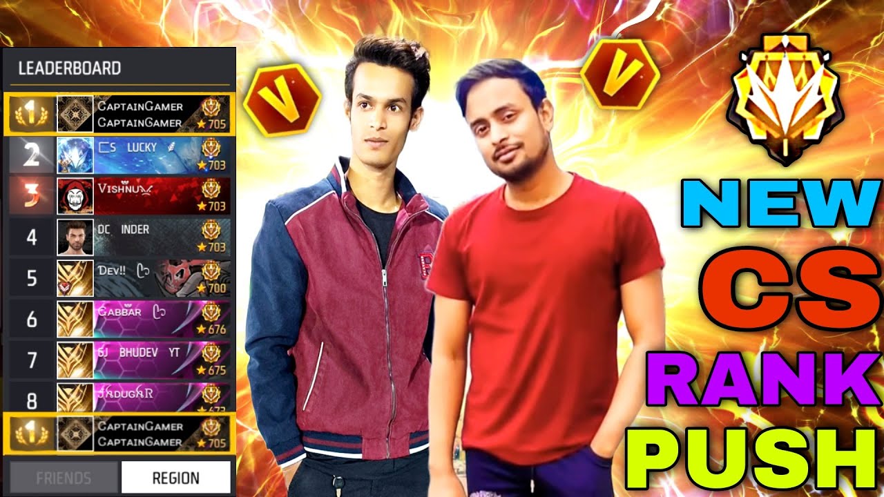 FREE FIRE NEW SEASON CSR PUSH TO TOP 1 GRANDMASTER🔴 #FREEFIRELIVE # ...