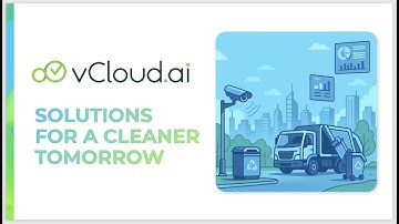 Waste management video analytics and remote monitoring in Cluebase VMS by vCloud.ai