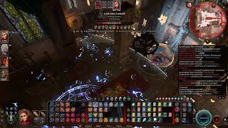 Baldur's Gate 3 - Gortash Boss Fight Showcase - Tempest Build (1000+ damage in a round)