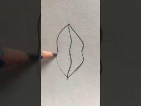 How to draw lips | Easy steps to draw lips | #art #drawing #trending #shorts #short