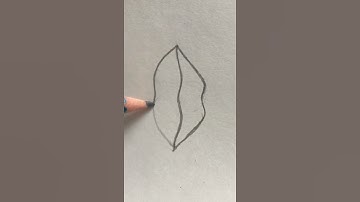 How to draw lips | Easy steps to draw lips | #art #drawing #trending #shorts #short