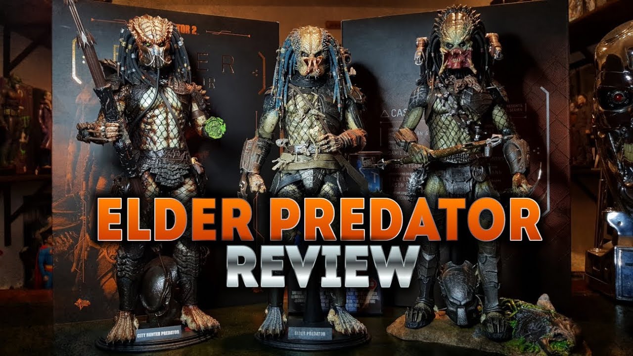 REVIEW : HOT TOYS ELDER PREDATOR FROM PREDATOR 2 - YouTube