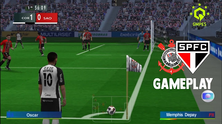 Corinthians x São Paulo - Gameplay Oficial - Brasileirão Patch GMPES